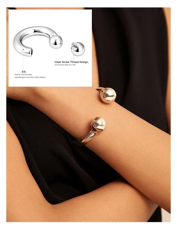 Circular Barbell Bracelet M