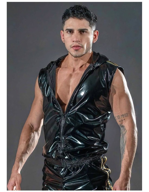 Cotton clothing Dale Mas Top Sport Single Suit - Black Yellow