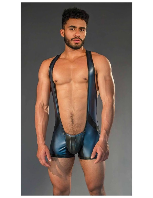 Dale Mas Rebel Wrestler - Blue Black