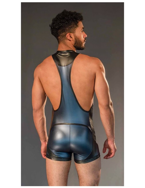 Dale Mas Rebel Wrestler - Blue Black