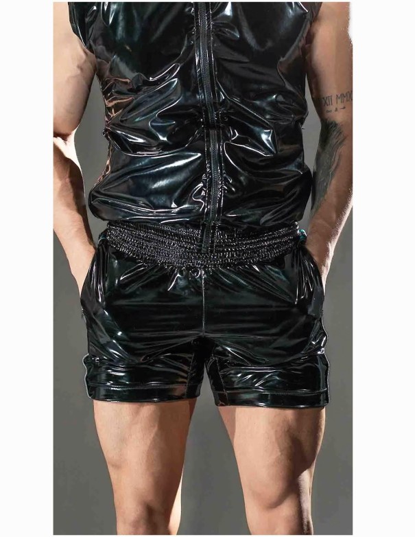 Dale Mas Sport Short Suit - Black Green