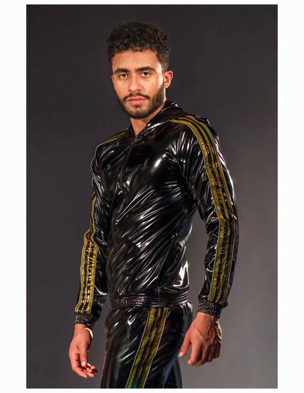 Dale Mas Rebel Kinky Lads Jacket - Black Yellow