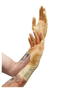 Mister B Premium Rubber Short Gloves Transparent 2