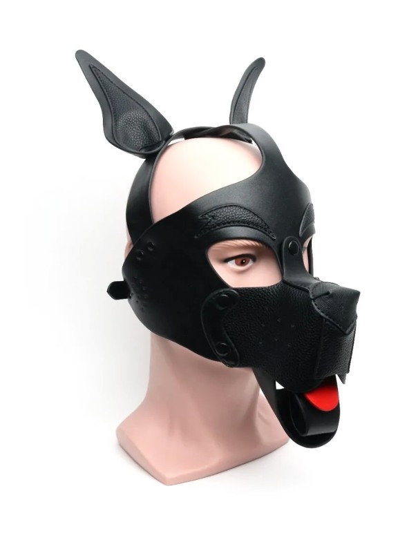 Devilhunk.com|665 Playful Pup Hood All Black
