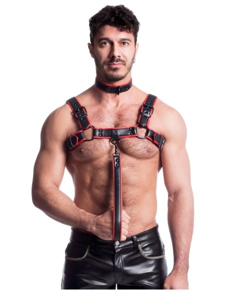 Devilhunk.com|665 Vegan Leash Black / Red|33.29&nbsp;€