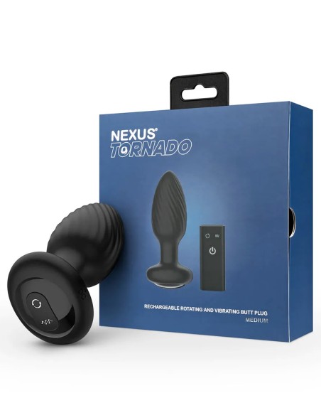 Nexus TORNADO Medium Vibrating Butt Plug