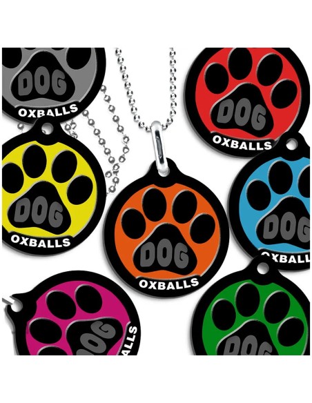 OXJOK DOGPACK 6-Tag Dog Jock Black / Silver
