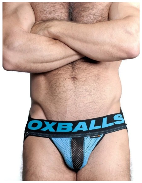OXJOK AIRMESH Upthrust Slider Jock Sky Blue