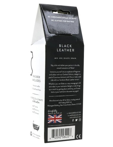 Slube BLACK LEATHER Single Bath Play Lube 2 x 125 gram
