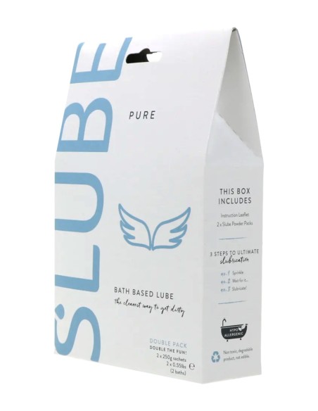 Slube PURE Double Bath Play Lube 2 x 250 gram