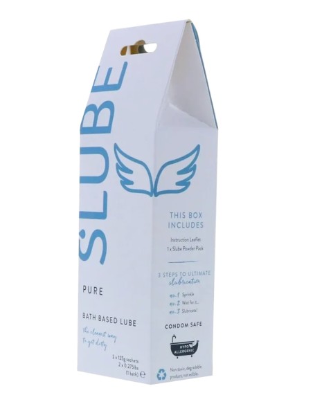 Slube PURE Single Bath Play Lube 2 x 125 gram