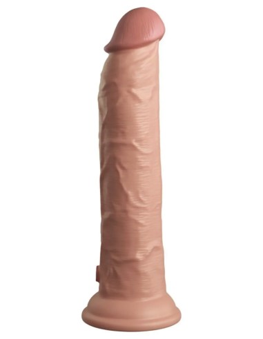 King Cock 9 Inch Dual Density Cock (23 cm) - Light