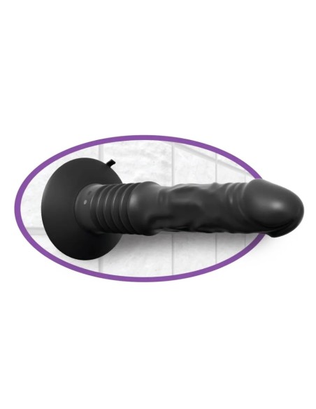 Anal Fantasy Elite Vibrating Ass Fucker - Black