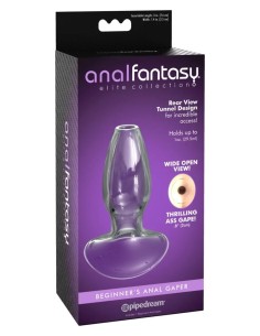Anal Fantasy Elite Beginner's Anal Glass Gaper- Clear 2