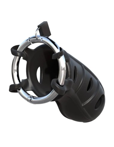 Fantasy C-Ringz Hardcore Silicone Cock Blocker - Black