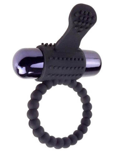 Fantasy C-Ringz Vibrating Silicone Super Ring - Black