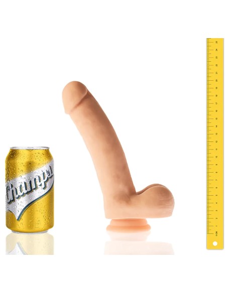 Champs - Curly Original Dildo 8 inch / 20 cm