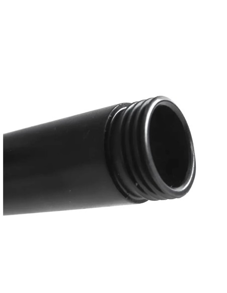 Black Steel Showerhead