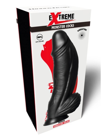 Hidden Desire Extreme Vibrating Demon Monster Dildo