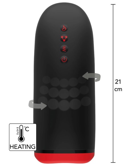 Hidden Desire Fusion X Beaded Tongue Masturbator