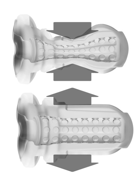 Hidden Desire Fusion X Super Suction Masturbator