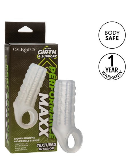 CalExotics Performance Maxx Liquid Silicone Reversible Sleeve