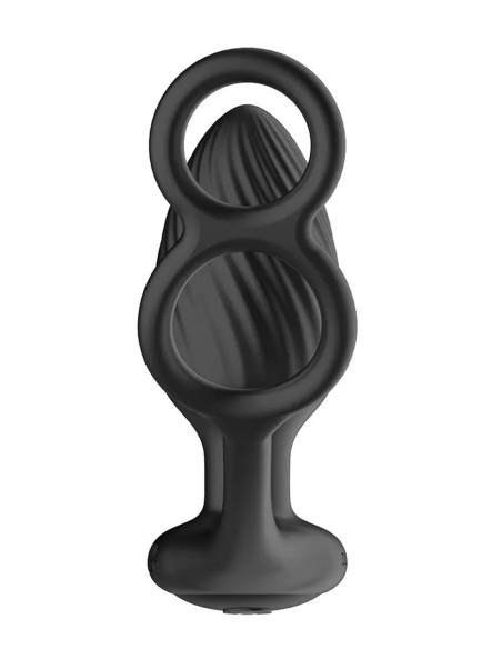 Nexus TORNADO Vibrating Butt Plug w. Cock and Ball Rings