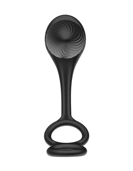 Nexus TORNADO Vibrating Butt Plug w. Cock and Ball Rings