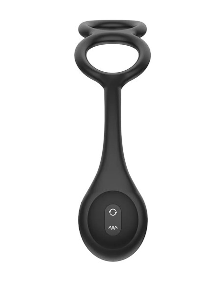 Nexus TORNADO Vibrating Butt Plug w. Cock and Ball Rings
