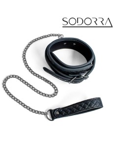 SODORRA Vegan + Neo Diamond Collar w Leash