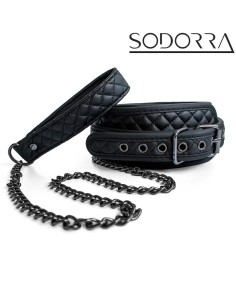SODORRA Vegan + Neo Diamond Collar w Leash 2