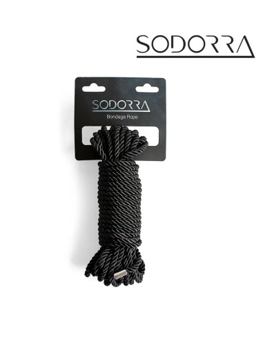 SODORRA Bondage Rope Black 10 m.