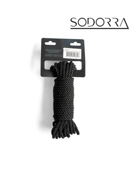 SODORRA Bondage Rope Black 10 m.