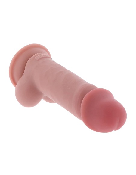 Deluxe Dual Density Thick Dildo TPE 17 cm