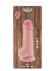 Deluxe Dual Density Thick Dildo TPE 31 cm