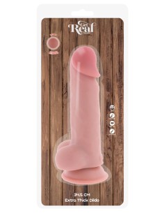 Deluxe Dual Density Thick Dildo TPE 34.5 cm