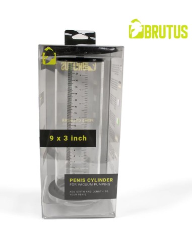 BRUTUS Get BIGGER Premium Penis Cylinder 9 x 3 inch