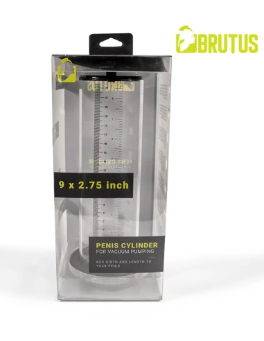 BRUTUS Get BIGGER Premium Penis Cylinder 9 x 2.75 inch