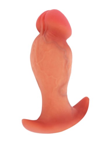 Realistic Buttplug Liquid Silicone 13 cm