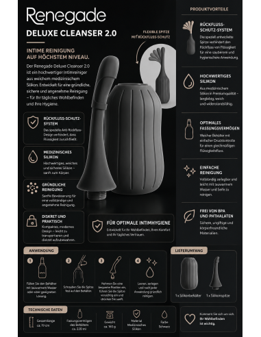 Renegade Deluxe Cleanser 2.0 Black