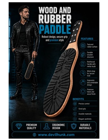 Kick Ass Boot Spanking Paddle