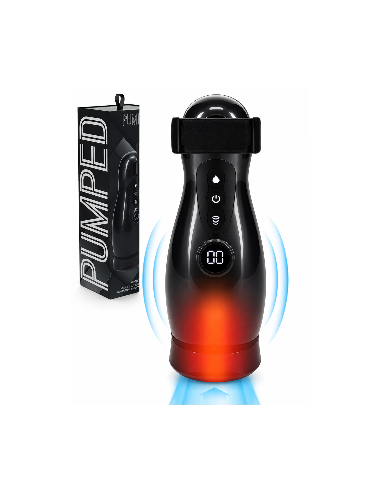 Pumped - Virtuo - Heating Suction and Vibrating Masturbator
