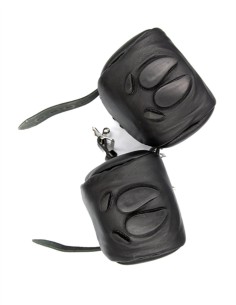 Blindfolds & gags Mister B Leather Pig Paws Black 2